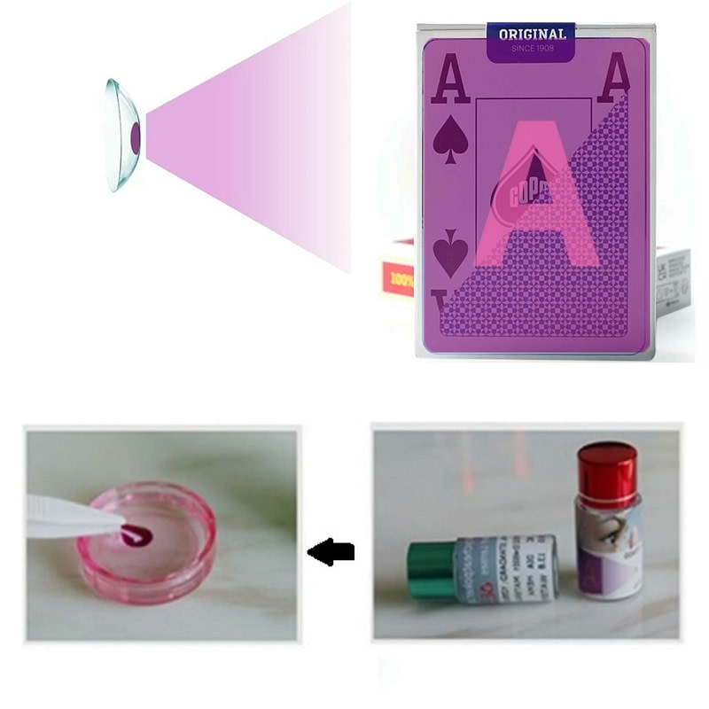 Playing Card Lens That Can See Through Poker Cards
