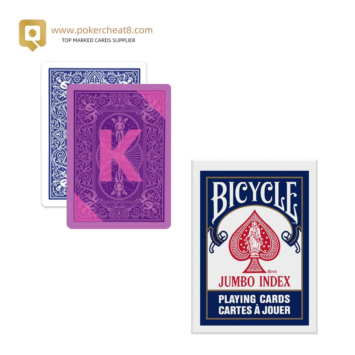 bicycle playing cards jumbo