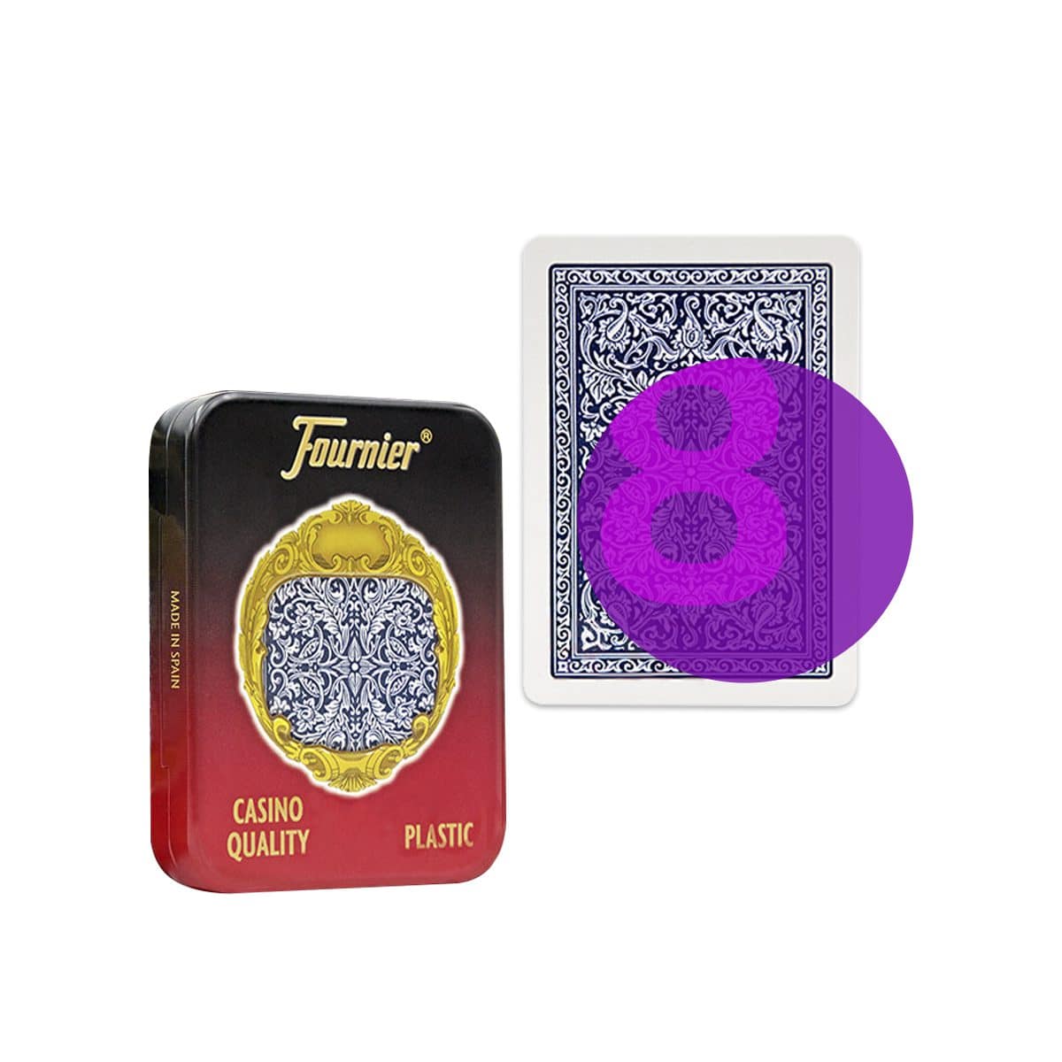 Fournier 2818 Marked Playing Cards Contact Lenses